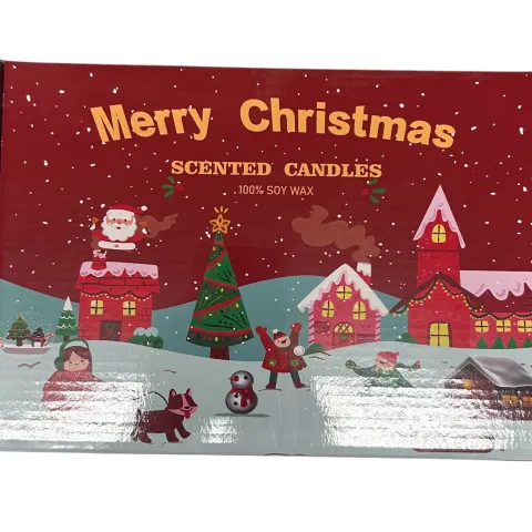 12 X Christmas Scented Candles