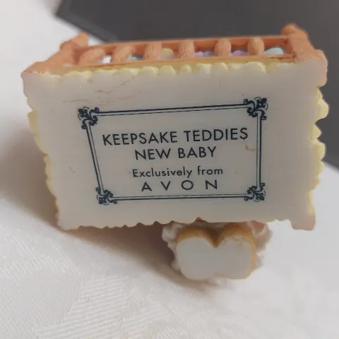 Keepsakes Teddies New Baby from Avon