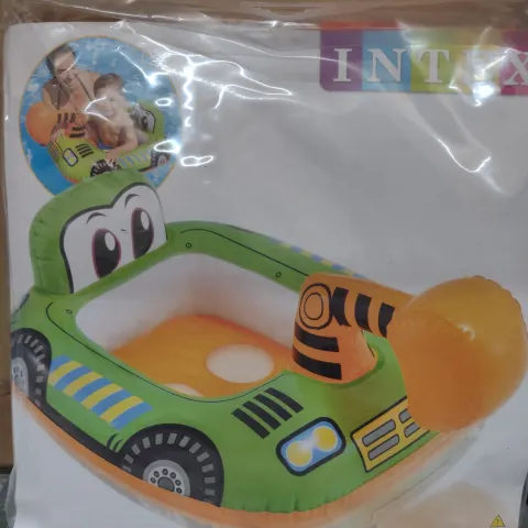 Intex Inflatable Swimming Pool Float Kids Floatation - Excavator. RRP £12 - GRADE A