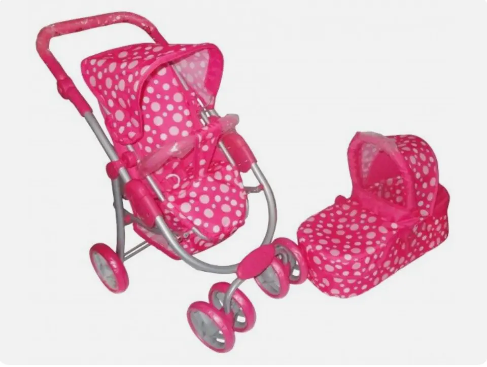 3 In 1 Deluxe Baby Pram and Carrycot By AB Gee. New Sealed Box