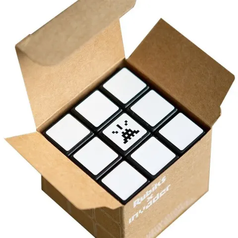 Invader (France b. 1969-) "RUBIK'S X INVADER CUBE", SOLD OUT Invasion of MIMA of Brussels 2022,