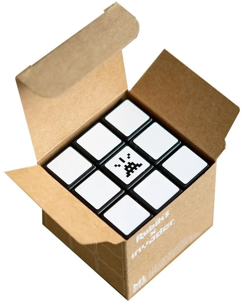 Invader (France b. 1969-) "RUBIK'S X INVADER CUBE", SOLD OUT Invasion of MIMA of Brussels 2022,