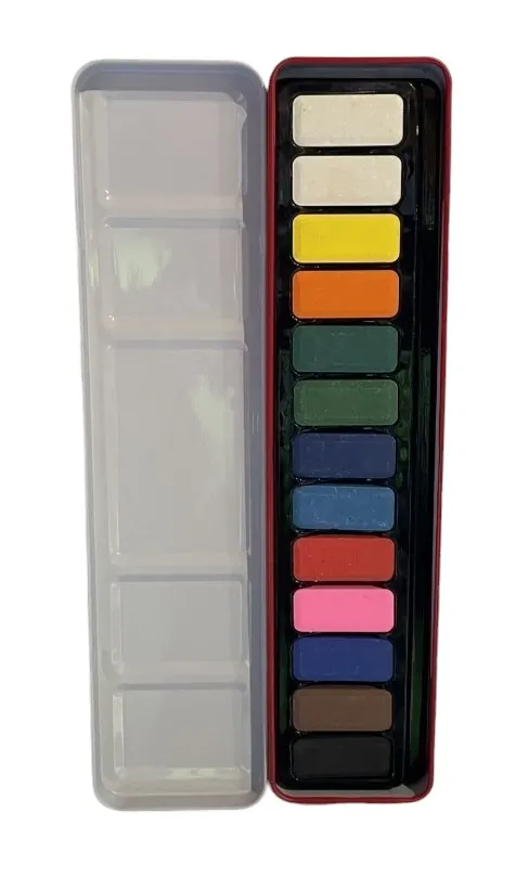25 x 12 Colour Paint Tin L26b