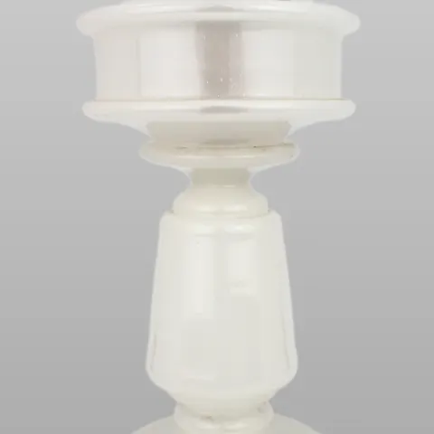 Victorian Opaline Glass Oil Lamp