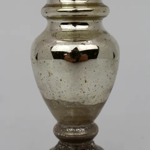 Small 19th Century Mercury Glass Vase