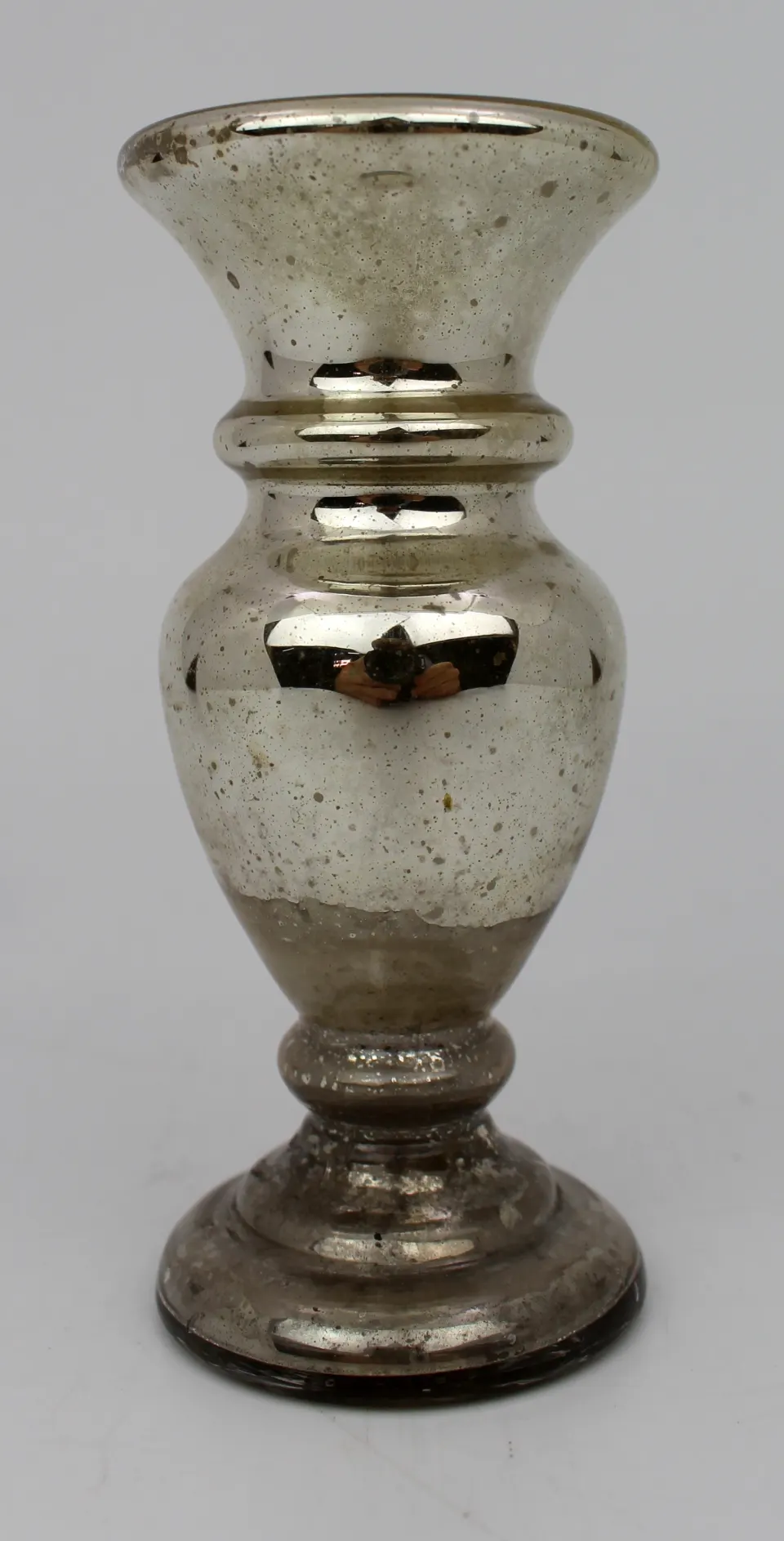 Small 19th Century Mercury Glass Vase