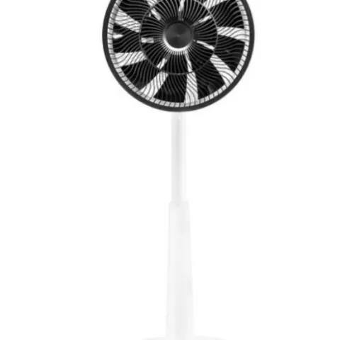 (73/MR1) RRP £125. Duux Whisper Adjustable Cooling Fan White.  (H73x W34x D34cm).
