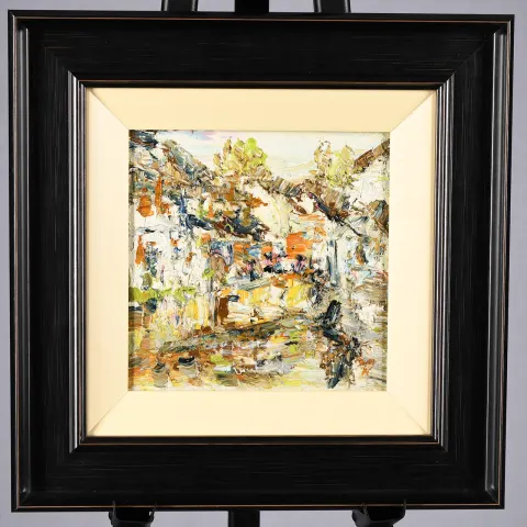 Impressionist Original Framed Oil Painting