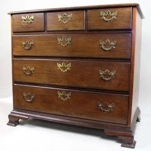 Antique 18th c. George III Mahogany Dumfries House Chest of Drawers