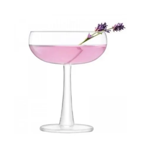 Brand New in Box 4 x Hand Made Vemacity Gin/Cocktail Coupe Glasses