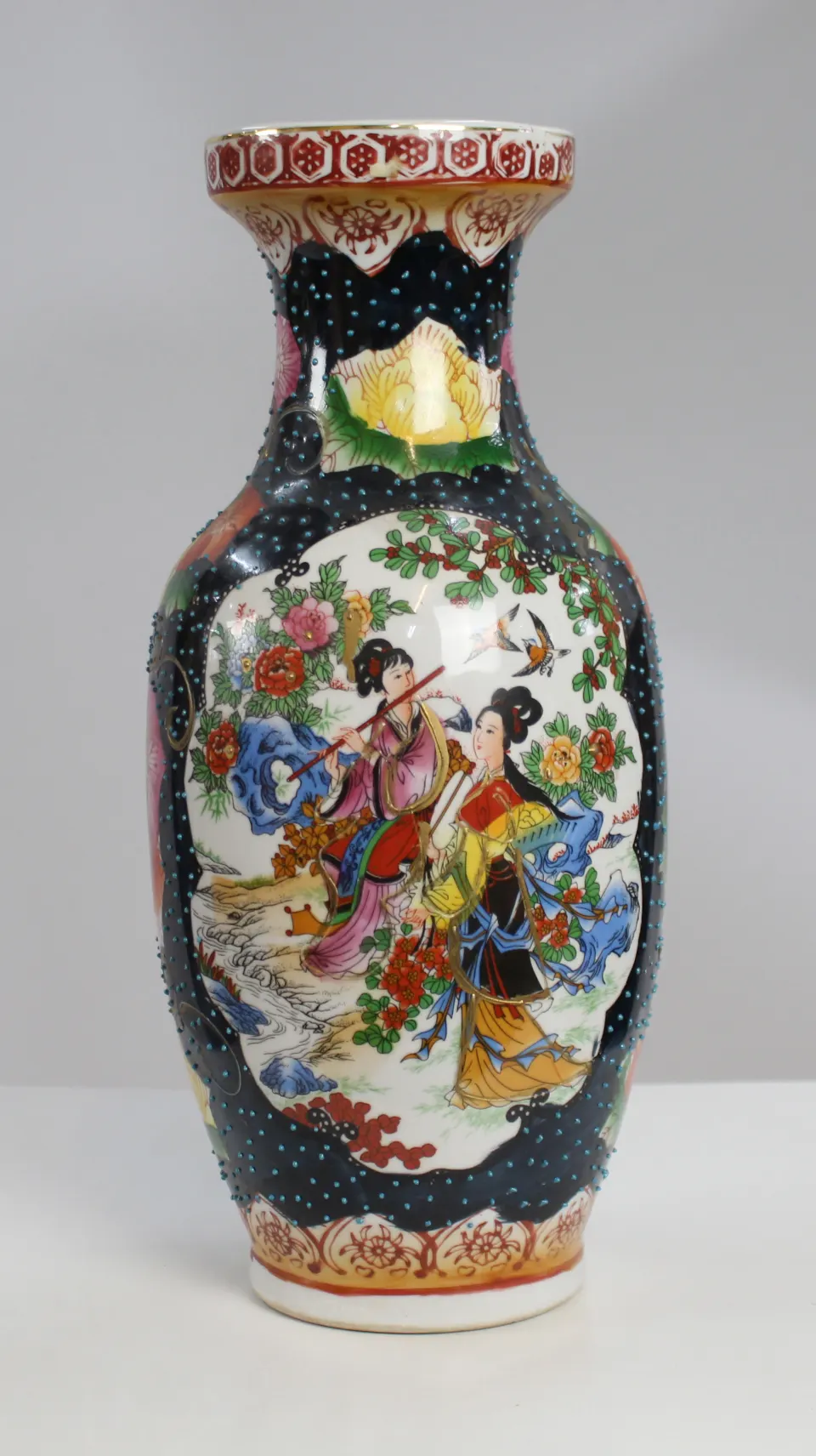 Decorative Japanese Porcelain Vase