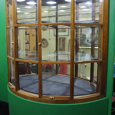 Very Large Vintage Showroom Cabinet
