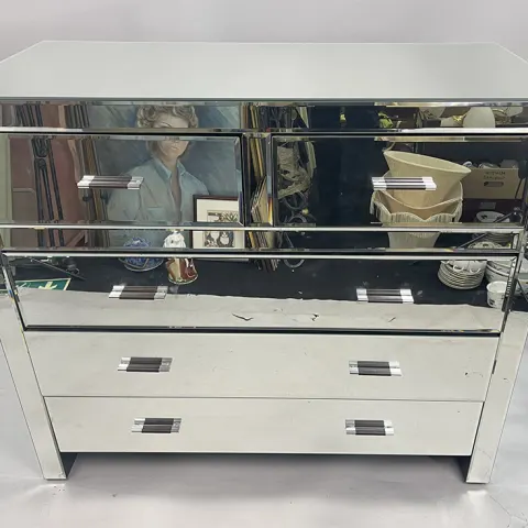 Mirrored Chest of Drawers
