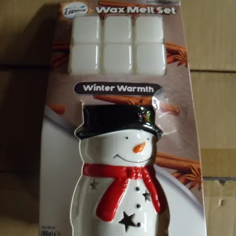 10pcs x Wax melt burner set with wax melts included , some packaging torn -