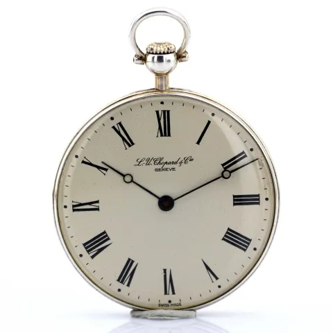 Chopard/Silver Pocketwatch Manual Winding - Unisex Silver Pocketwatch
