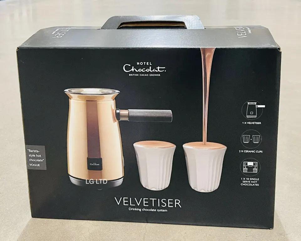 Hotel Chocolat HC01 Velvetiser Hot Chocolate Machine System Copper Edition New Sealed Box