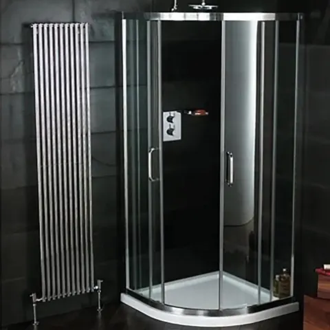 New in Box Atlas 800mm Chrome Quadrant Shower Enclosure RRP £399