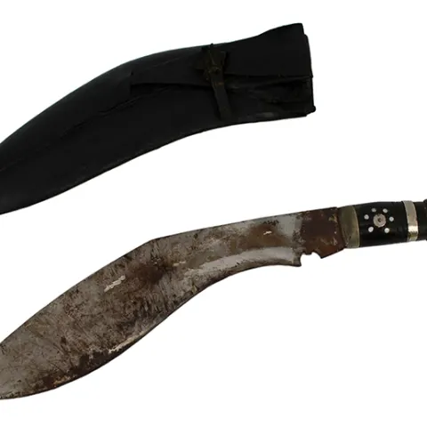 Vintage Kukri Gurkha Knife in Sheaf