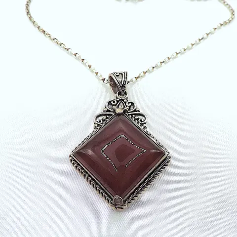 Vintage Suarti Sterling Silver Pendant With Gift Box