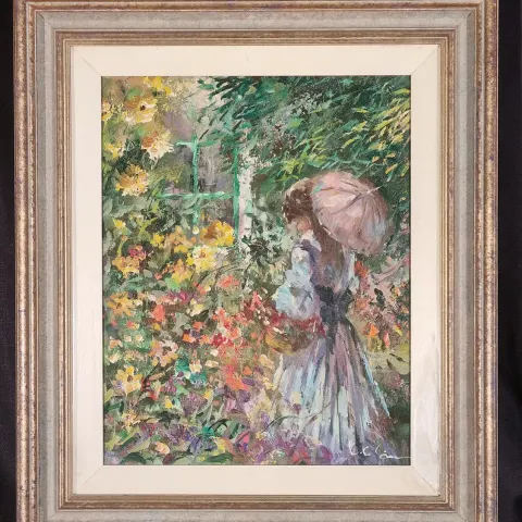 Oil On Canvas By K.K. Sim