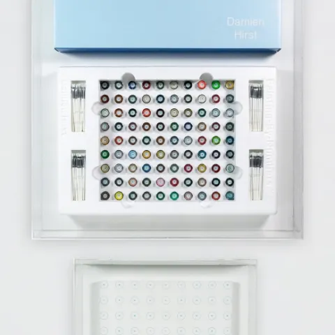 Damien Hirst "Painting by Numbers" (BLUE) 2001