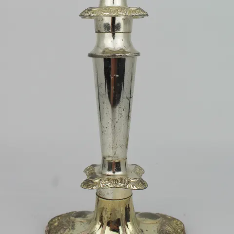Vintage Silver Plated Candlestick