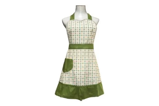 10 x Women Girls Ladies Retro Apron with Chic Pocket RRP £167.00 L5a