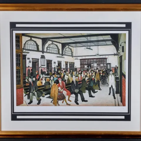 L.S. Lowry Very Rare Limited Edition One of Only 35 Published (Certified)