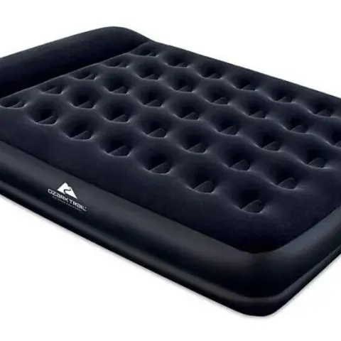 Ozark Trail outdoor king size air bed with electric pump.