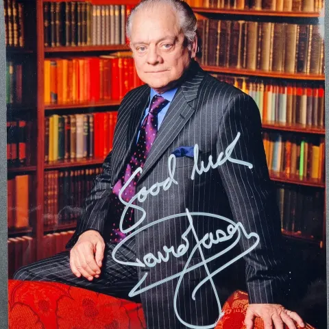 David Jason Original Signature