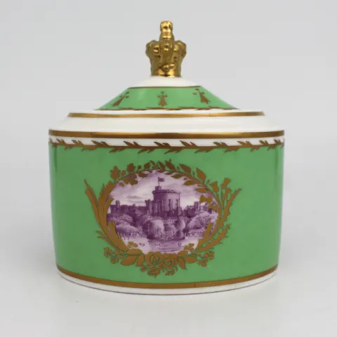 Royal Collection Windsor Castle Lidded Pot