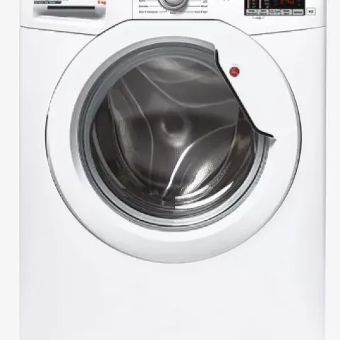 Item Description  -  Hoover H-Wash 300 LITE H3W 492DE/1-80 Freestanding Washing Machine, 9kg Load, 1