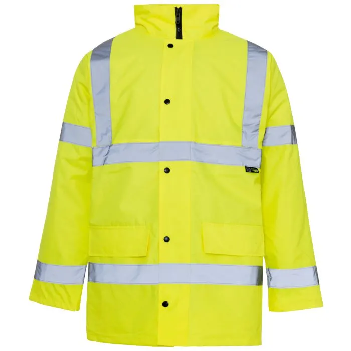 Supertouch HV003 Hi-Vis Parka Jacket Size 4XL