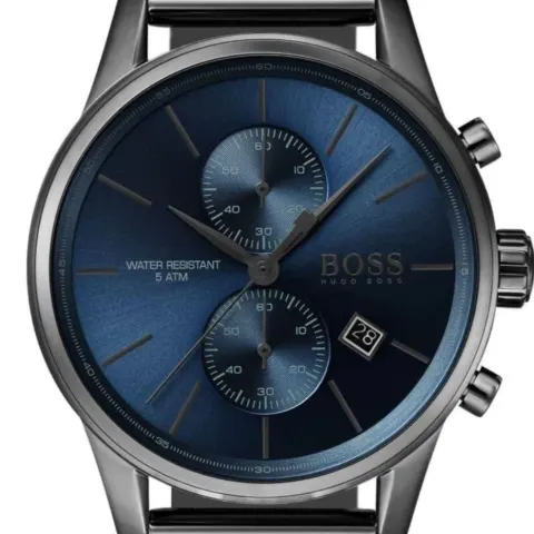 HUGO BOSS HB 1513677 Mens Gunmetal Navigator Watch