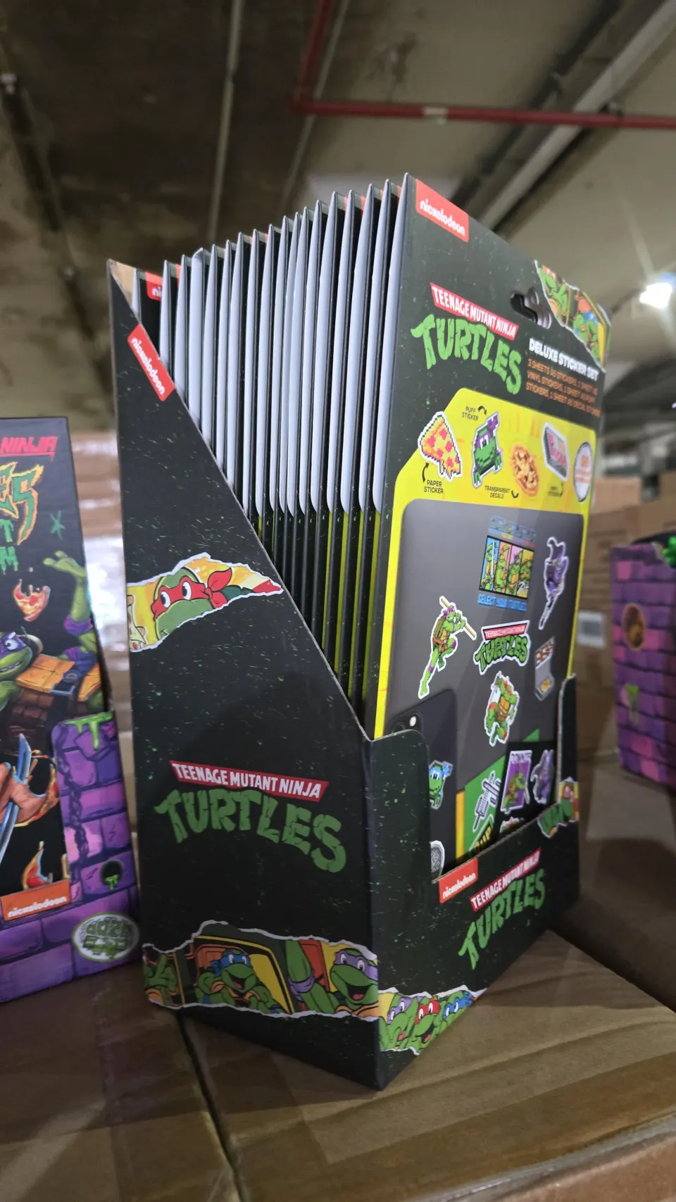 10 Pcs Brand New Sealed Teenage Mutant Ninja Turtle Sticker Decals Set