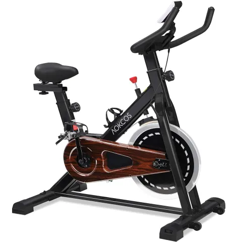 Ex-Display Indoor Cycling Bicycle Belt Drive Exercise Bike, Flywheel, Wool Felt Resistance RRP £299