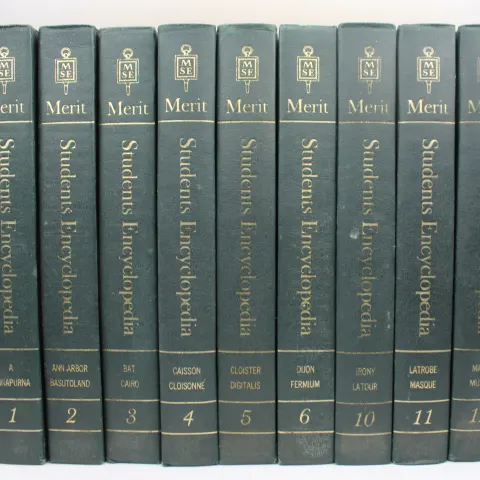 Merit Students Encyclopedia – 9 Volumes, 1967–1978