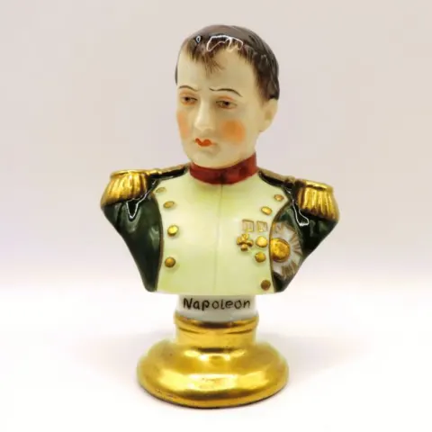 Rudolf Kammer Volkstedt Porcelain Bust of Napoleon