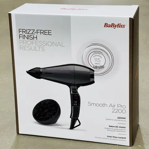 Babyliss Smooth Pro 2100W Hair Dryer New Sealed Box
