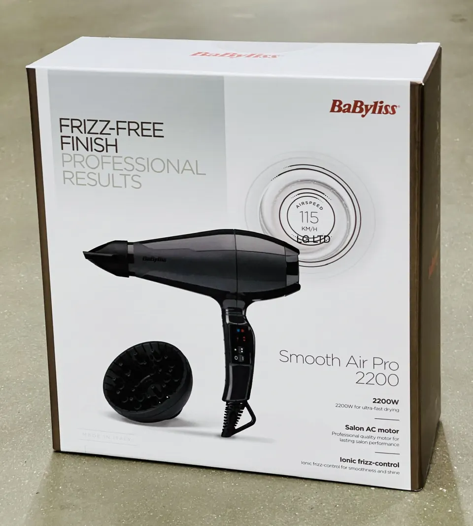 Babyliss Smooth Pro 2100W Hair Dryer New Sealed Box