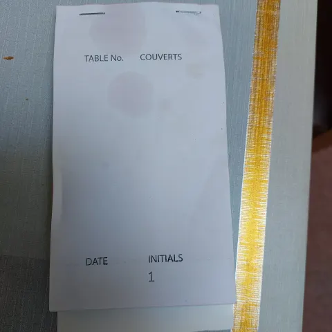 Restaurant Waiter Pads . Box of At Least 24 Pads