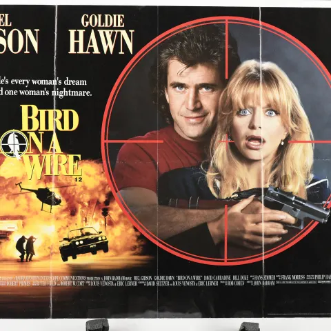Original "Bird on a Wire" Film Poster