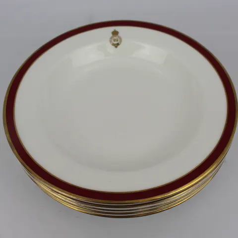 Set of 5 Grafton Cheshire Regiment Bowls