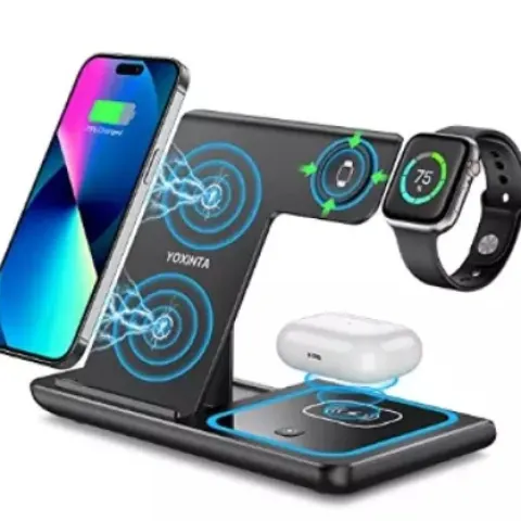 3 in 1 Charging Station for Iphone, Wireless Charger L10b