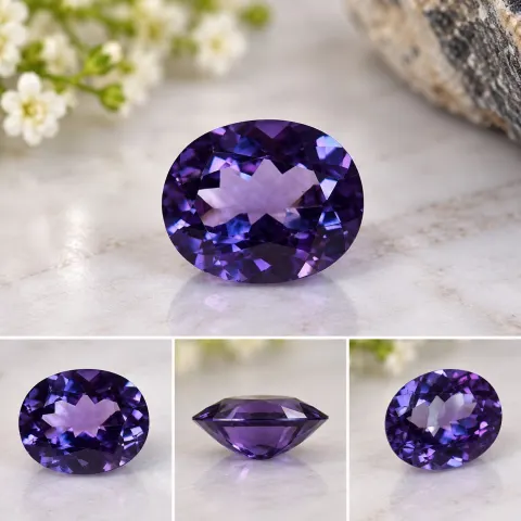Alexandrite Gemstone – 6.06ct – 11.8 x 9.9mm