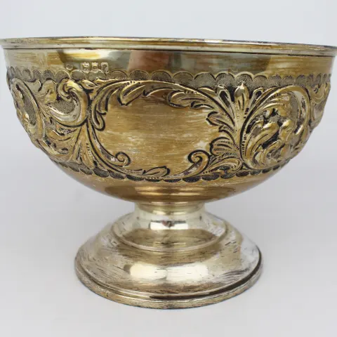 Edwardian Solid Silver Bowl London 1901