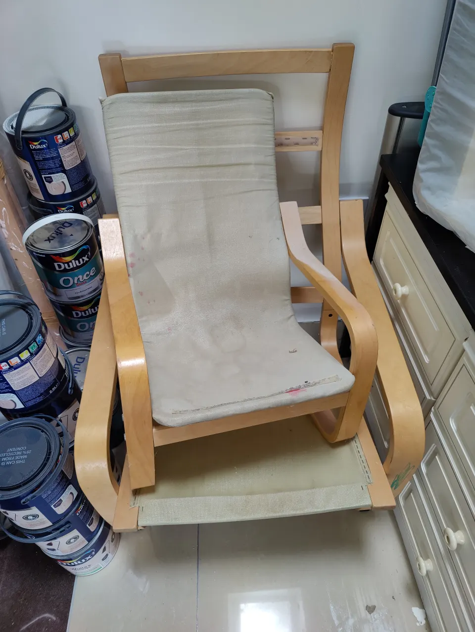 Ikea Relax chair frames 1 x  Adult and 1 x child with 2 Adult cushions
