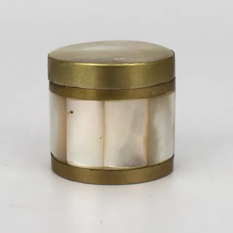 Vintage Mother of Pearl Trinket Box