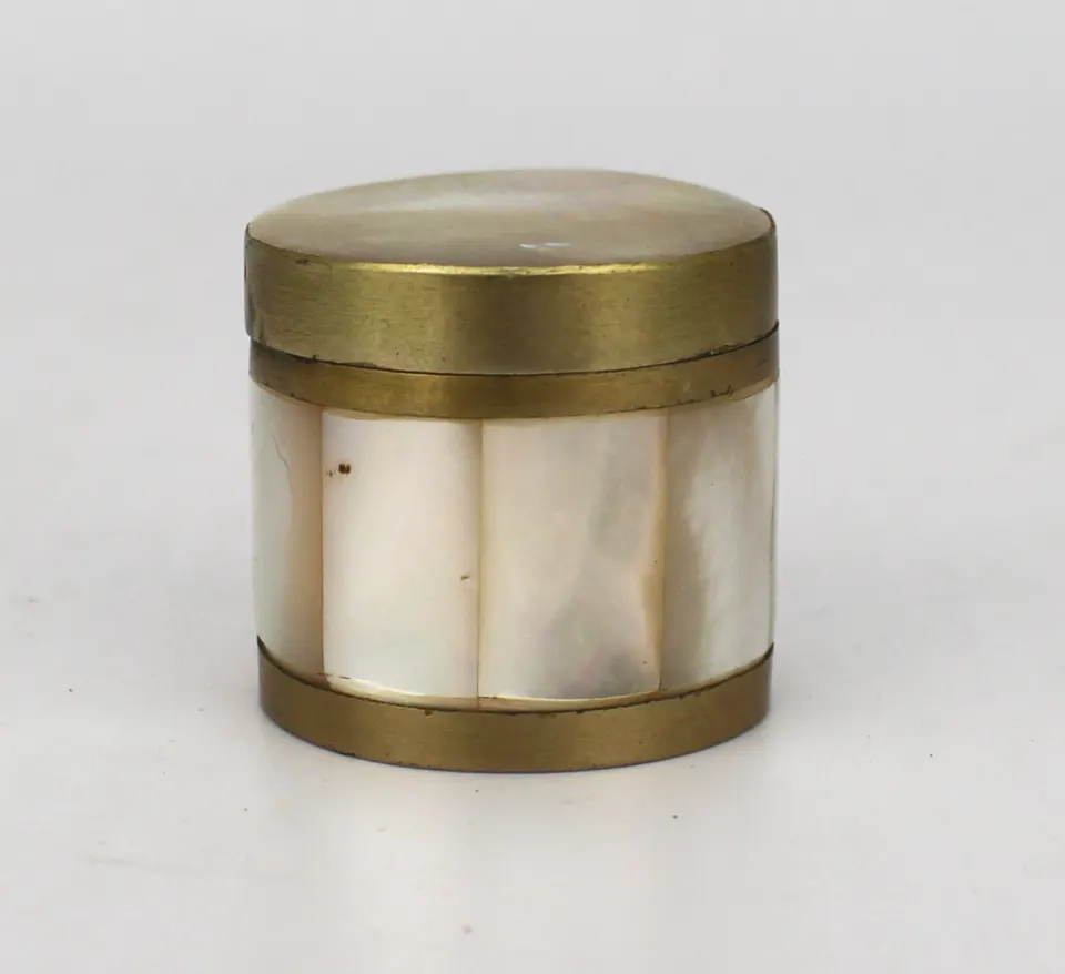 Vintage Mother of Pearl Trinket Box