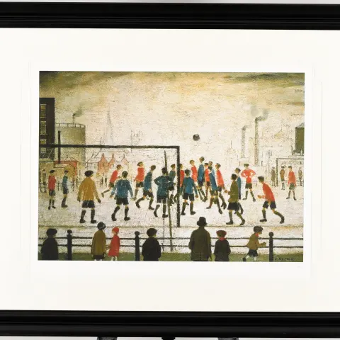 "The Football Match" Limited Edition L.S. Lowry